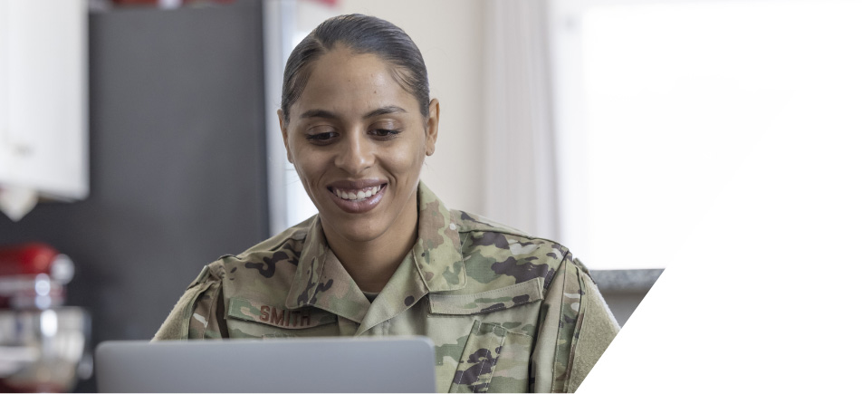 military person smiling