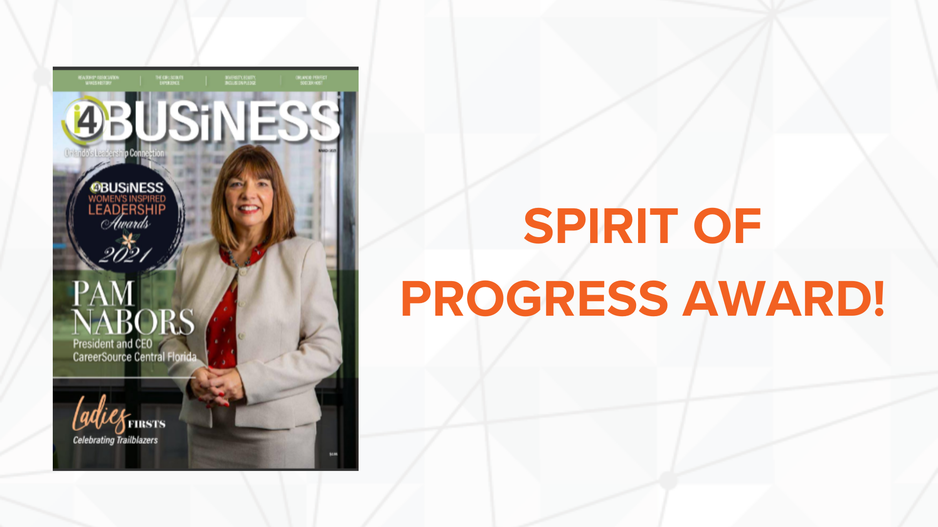 I4 Business Spirit of Progress Award