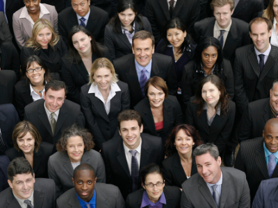 Group of professionals before the Adjustment of the workforce during COVID-19